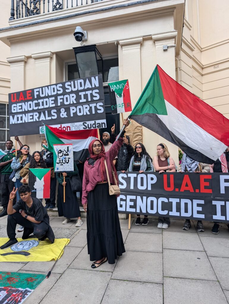 Photo courtesy @londonforsudan